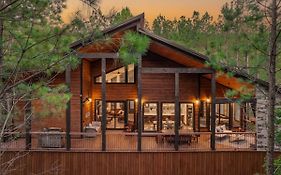 New Cabin W Hot Tub + Views Sleeps 12